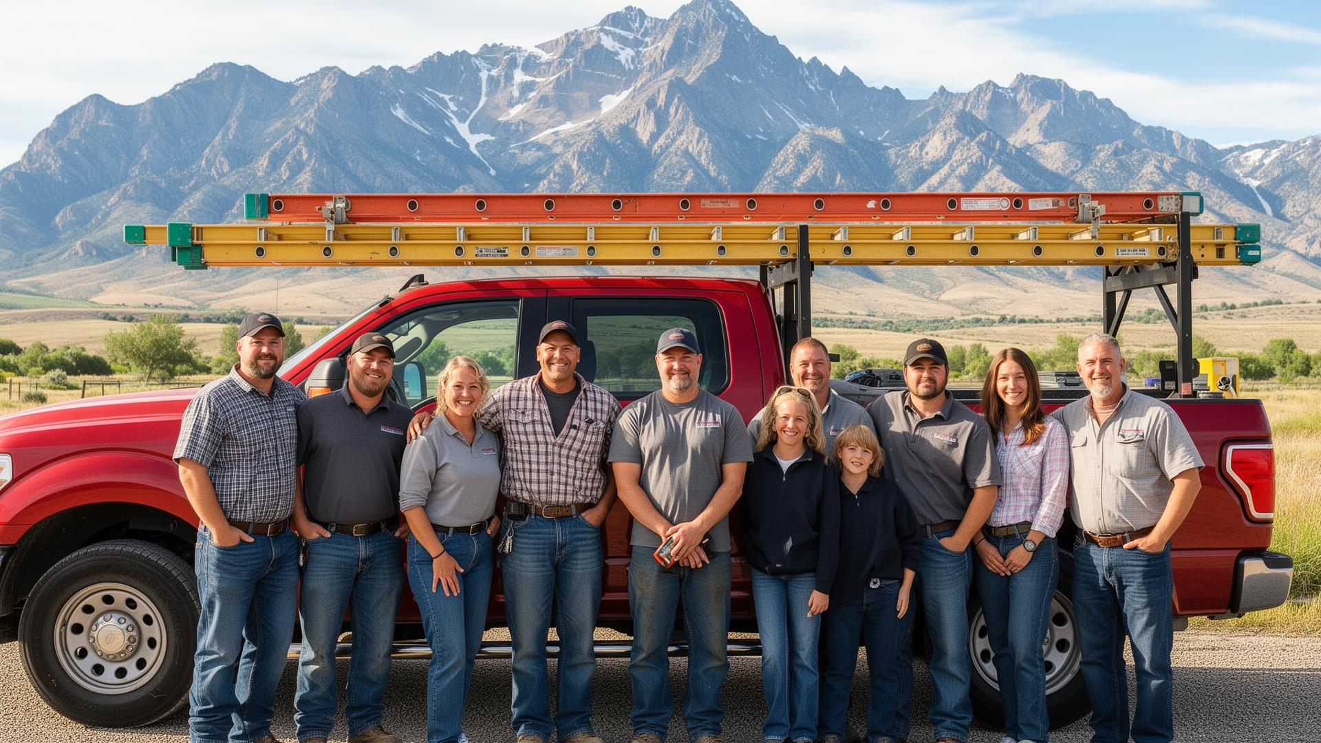 The Snowbird Roofing crew